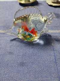 Peixe decorativo em vidro