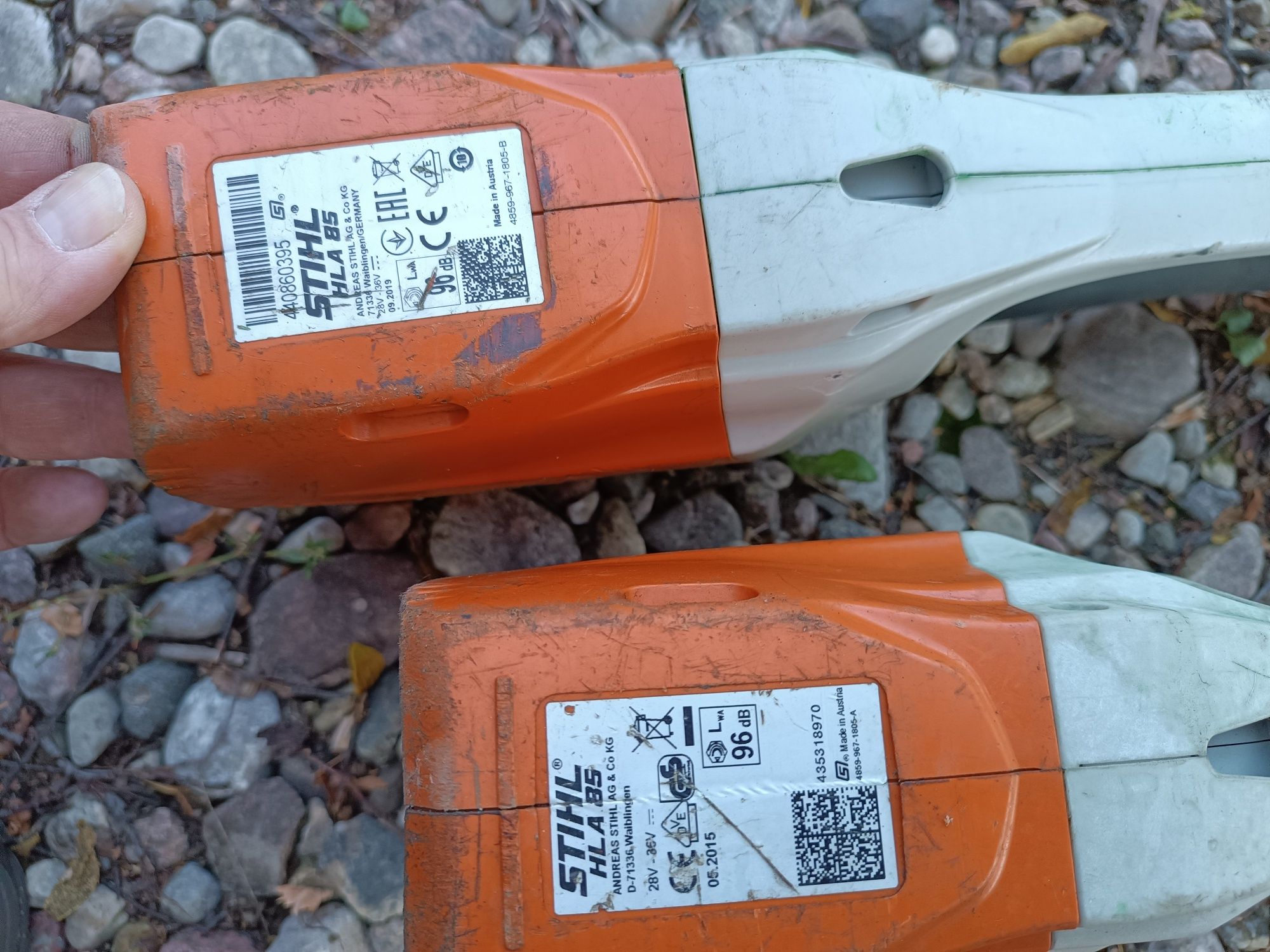 Akumulatorowe nożyce do żywopłotu Stihl HLA 85