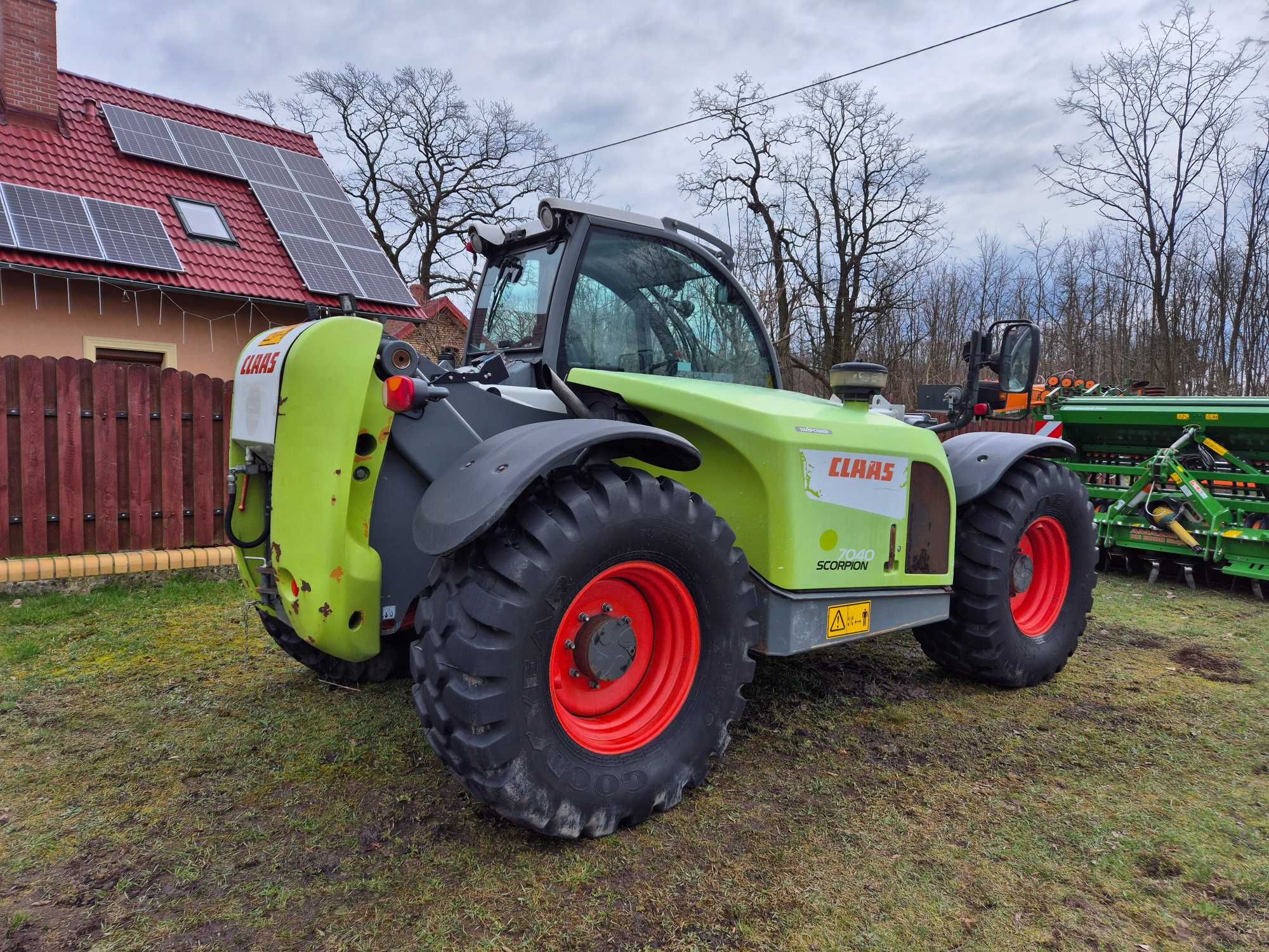 Ładowarka teleskopowa CLAAS SCORPION 7040 VARIPOWER 2012r
