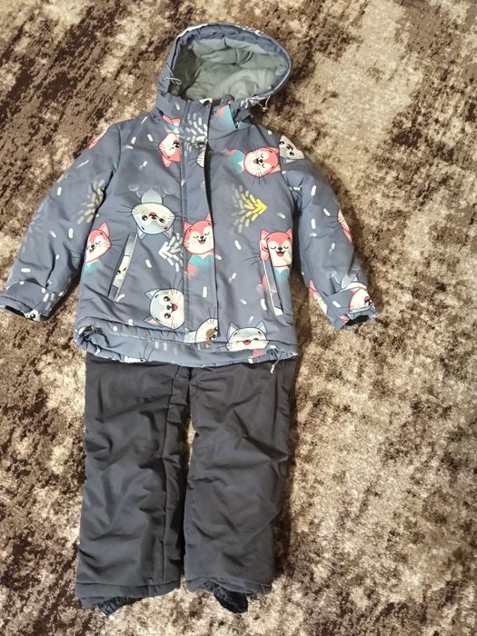 Зимова куртка та штани комбінезон дитяча