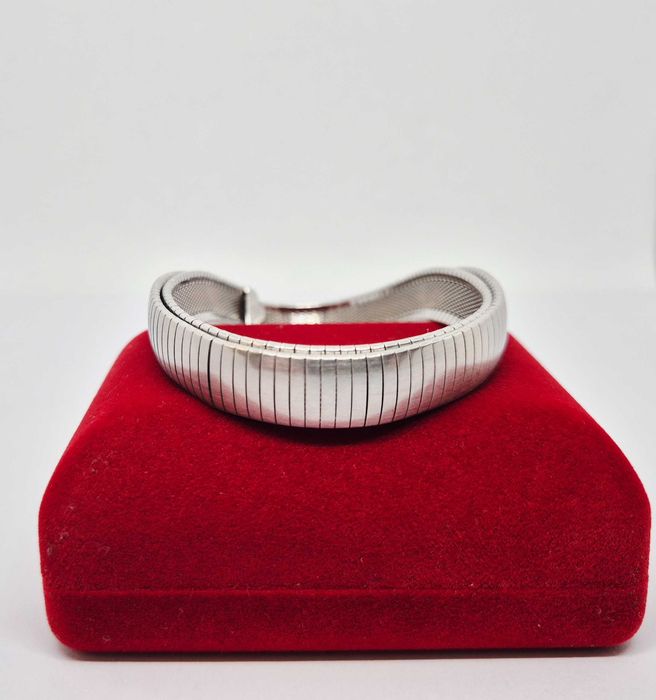 Łańcuszek srebrny, naszyjnik, 45,14g, srebro 925,Komis Jasło Czackiego