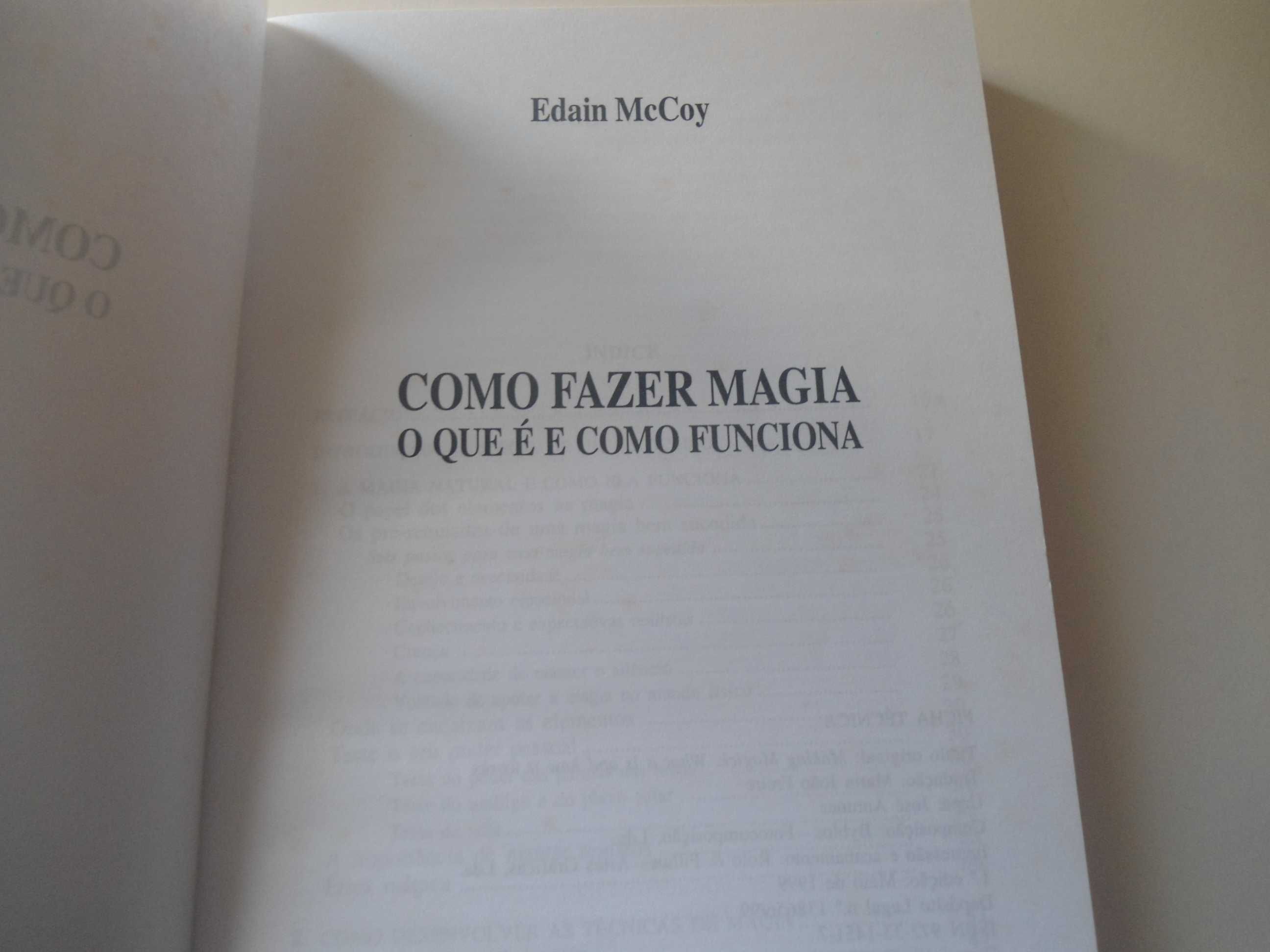 Como Fazer Magia-O que é e como funciona de Edain McCoy