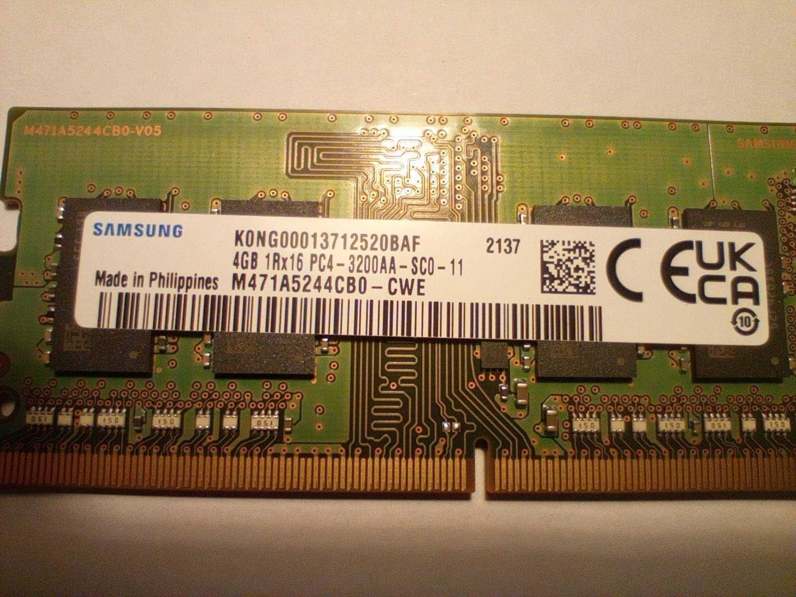 Pamięć RAM Samsung 8GB (2x4GB) DDR4 3200MHz