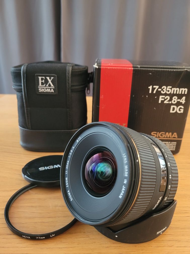 SIGMA 17-35MM F2,8-4 DG EX do nikon (pełna klatka]