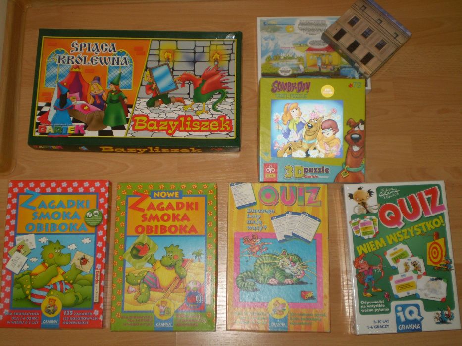 Gry, quizy i puzzle.
