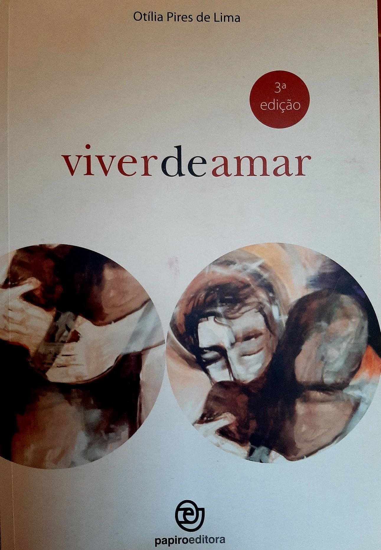 Livro Viver de Amar, de Otilia Pires de Lima
