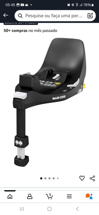 Base Isofix como nova