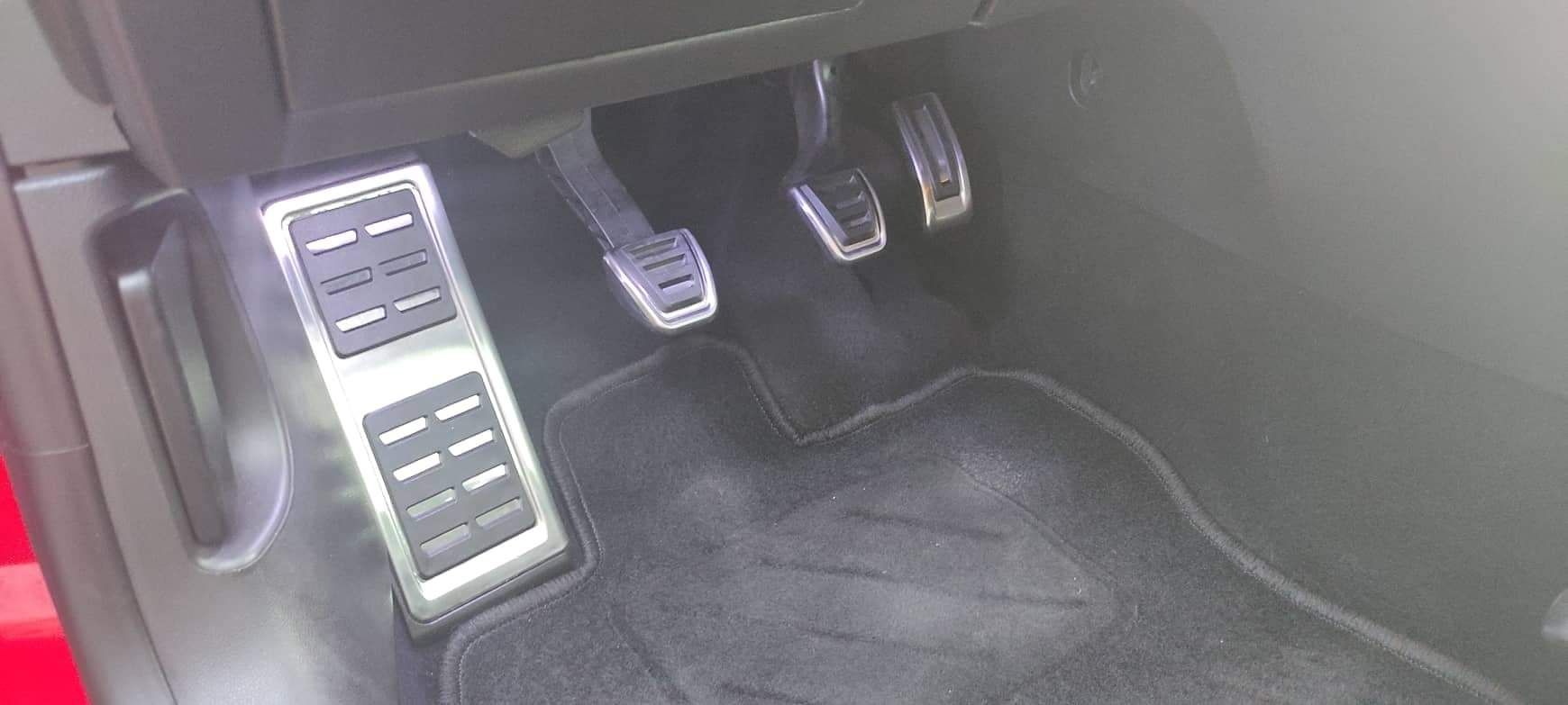 Conjuntos de pedais inox VW Golf mk7, Audi A3 8V, SEAT Leon