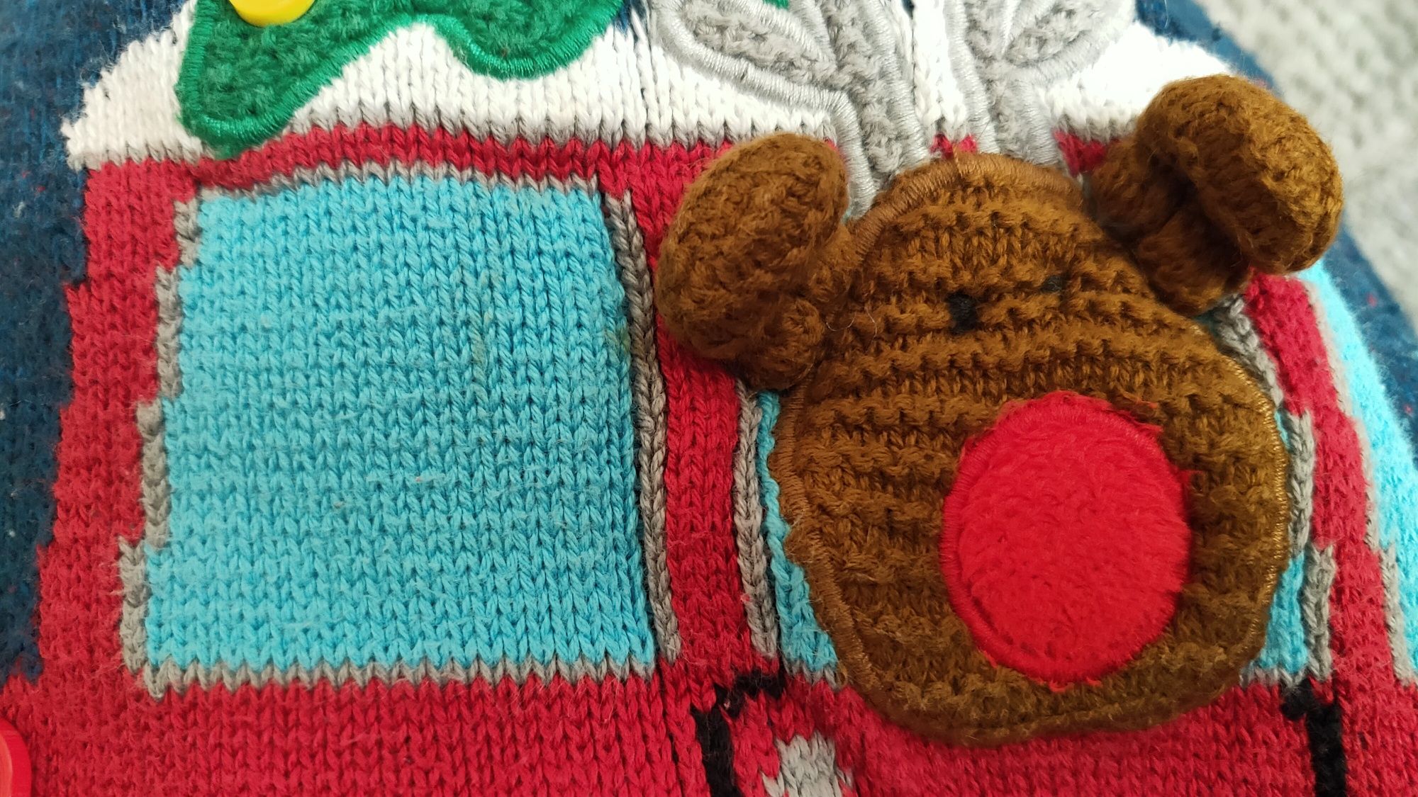 Sweter świąteczny 86-92 choinka