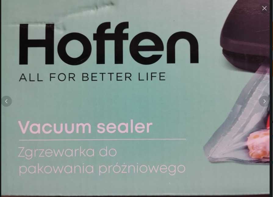 Zgrzewarka do pakowania próżniowego 110w czarna