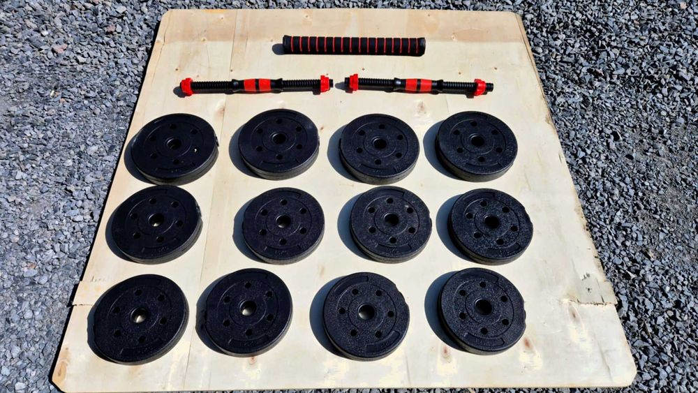 Zestaw hantli na start do domu