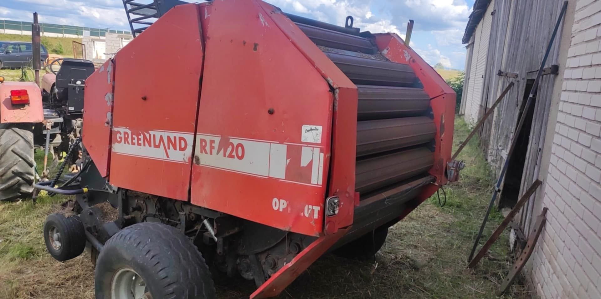 Prasa belująca greenland rf120 rotor  (deutz fahr, Unia farmarol)