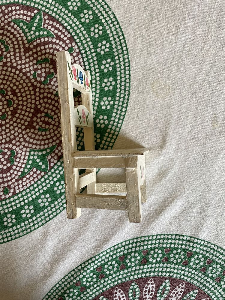 Mini Cadeira de Decoração Decorativa Mobília Alentejana