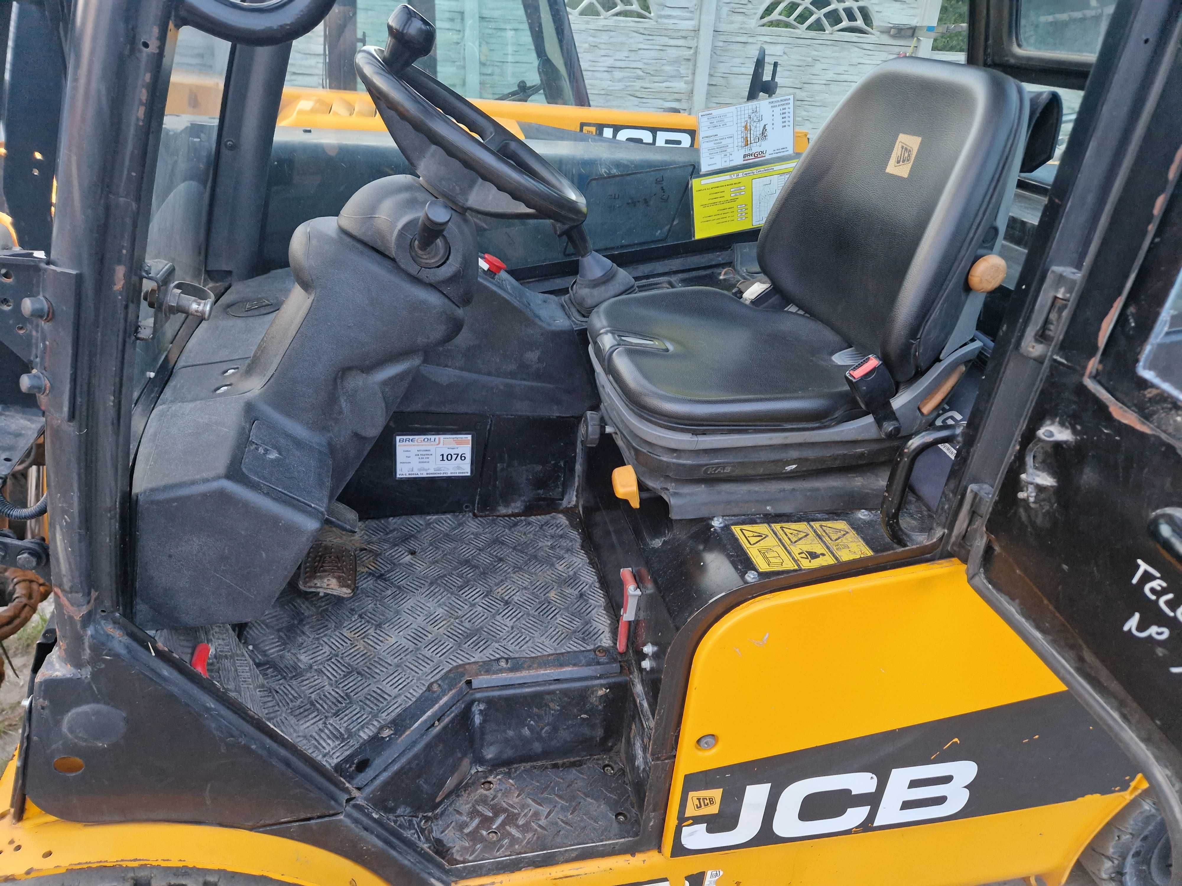 JCB  tlt 35d wozek widlowy teletruk teleskopowy ładowarka teleskopowa