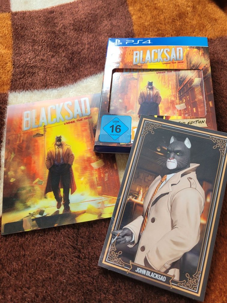 Blacksad Limited Edition PS4 IDEAŁ!