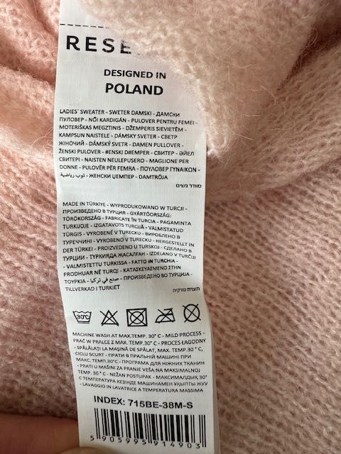 Sweter Reserved rozmiar s