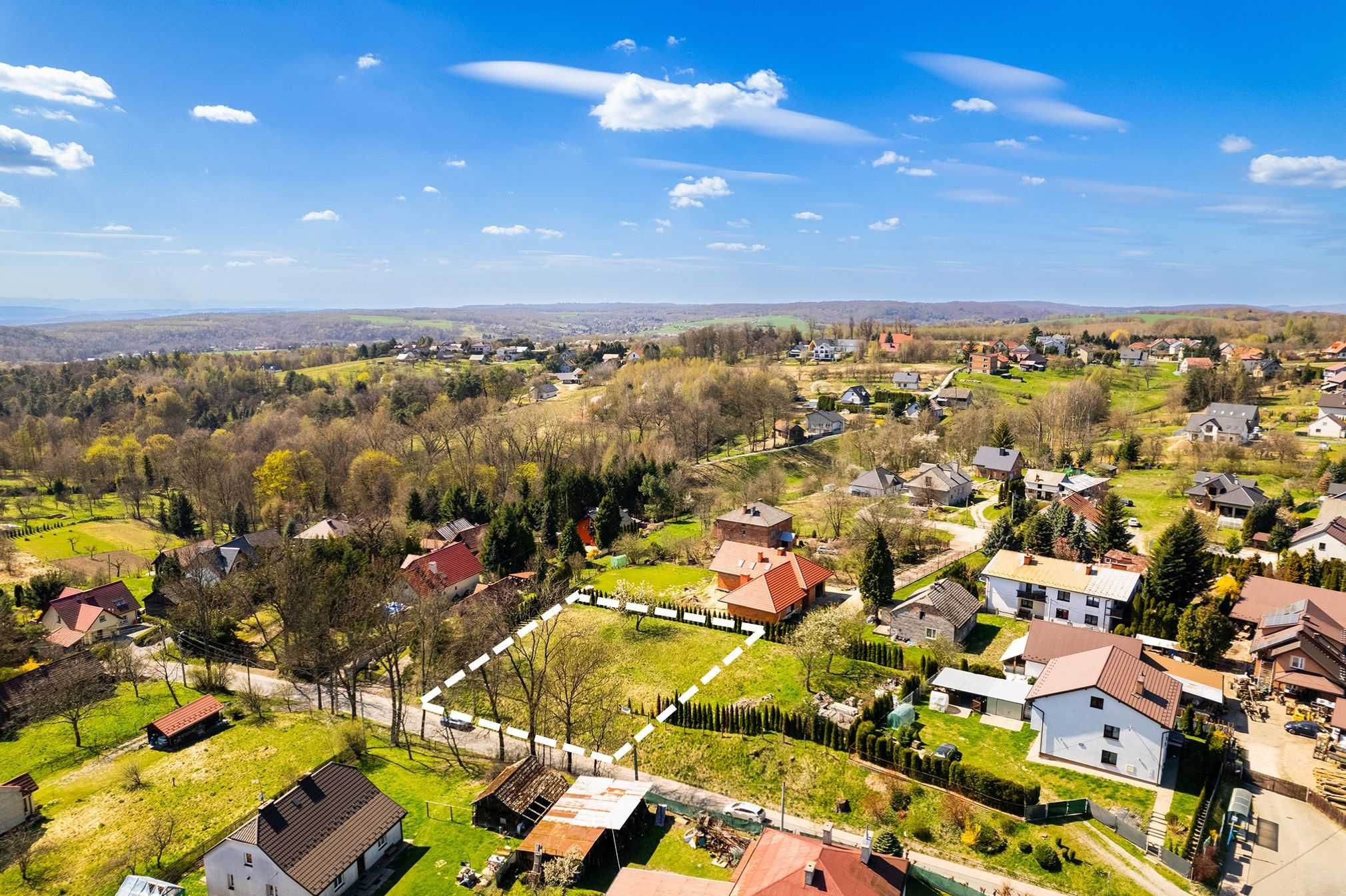 Kleszczów, gm. Zabierzów działka 10,15 ar – budowlana