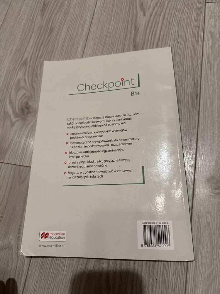 Checkpoint B1+ podrecznik i ćwiczenia
