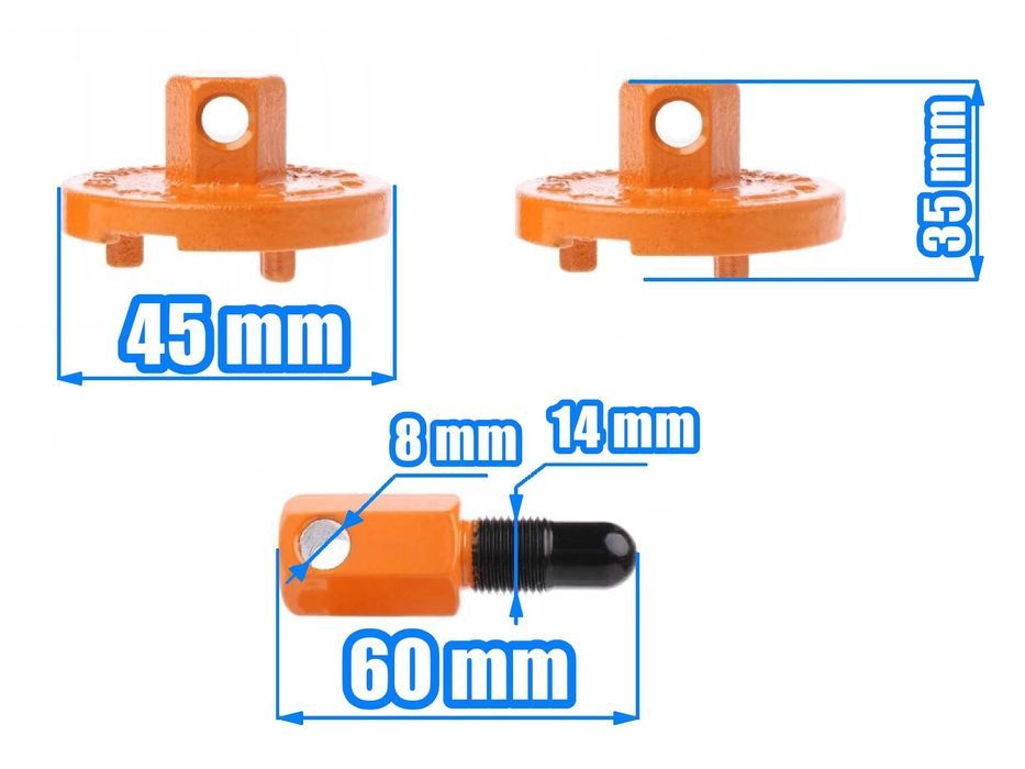 Klucz do sprzęgła blokada tłoka do piły spalinowej  blokada tłoka piły