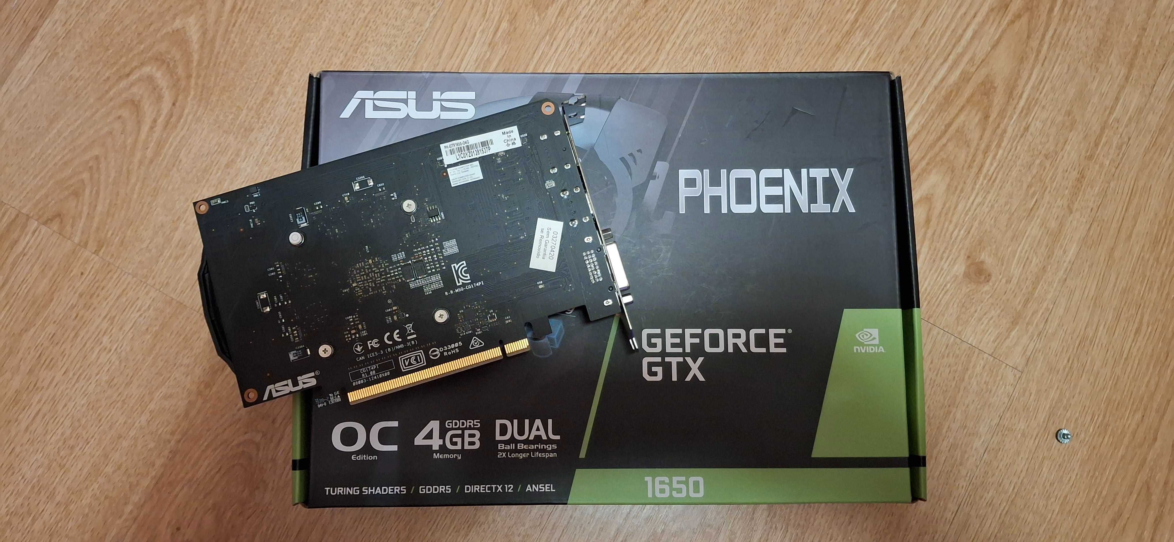 Asus NVIDIA GTX 1650 Phoenix Fan OC Edition 4GB GDDR5