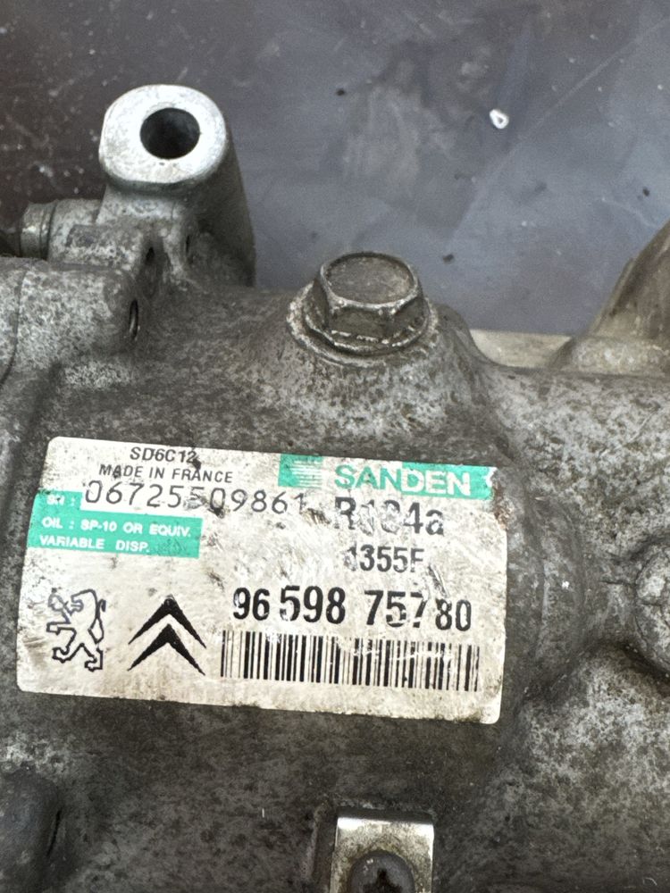 Компрессор кондиционера 9659875780 Citroen/ Peugeot