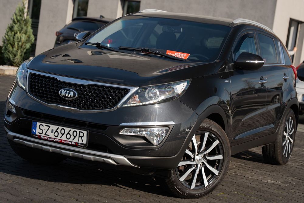Kia Sportage Perfekcyjna 2.0 CRDI 184PS AWD Kamera Czujniki  Alu 18  MAX