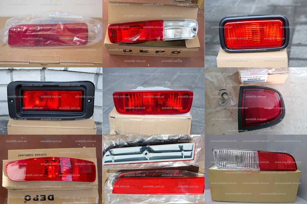 Задний фонарь в бампер Mitsubishi Outlander, Pajero, L200, Lancer