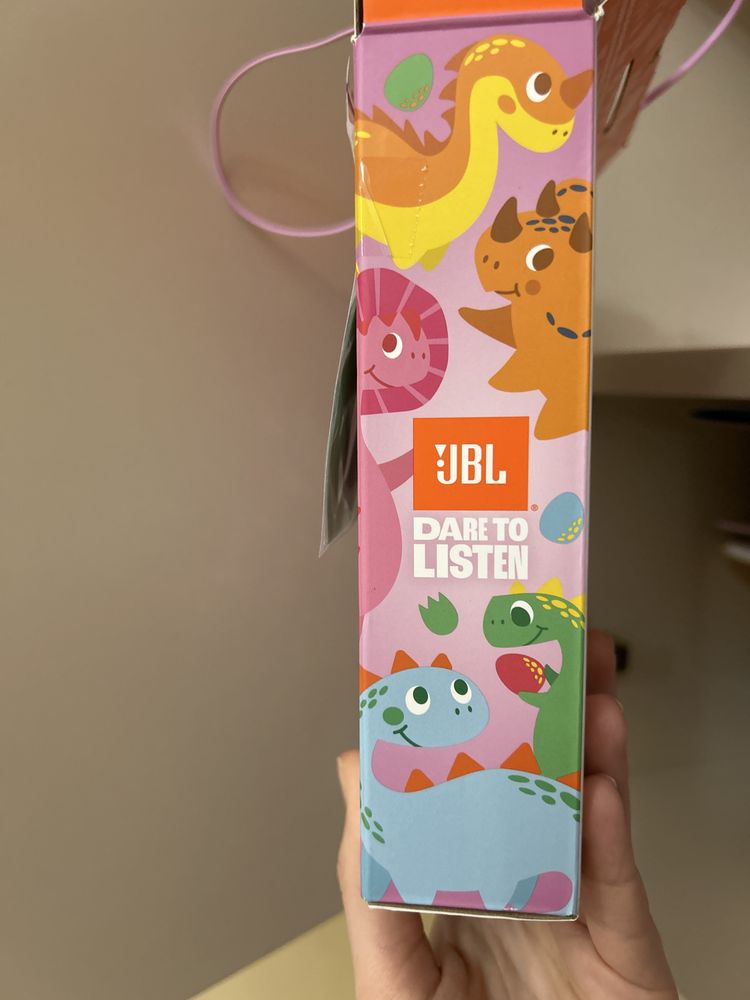 Розкішні повністю нові навушники jbl провідні дитячі