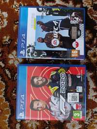 Gry PS4 (UFC4/ F1 2020)