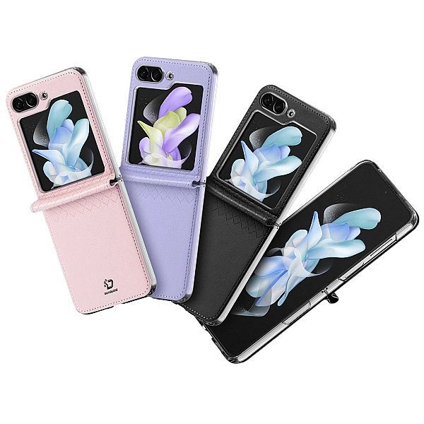 Skórzane etui Samsung Galaxy Z Flip5/5g z klapką portfel pokrowiec na