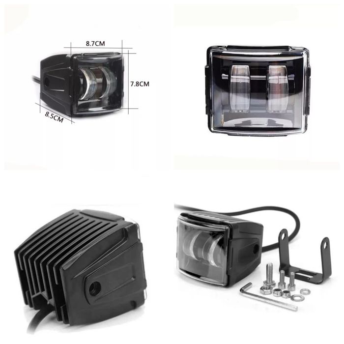 Світлодіодна LED фара робочого світла з ДХО СТГ Допоміжна фара