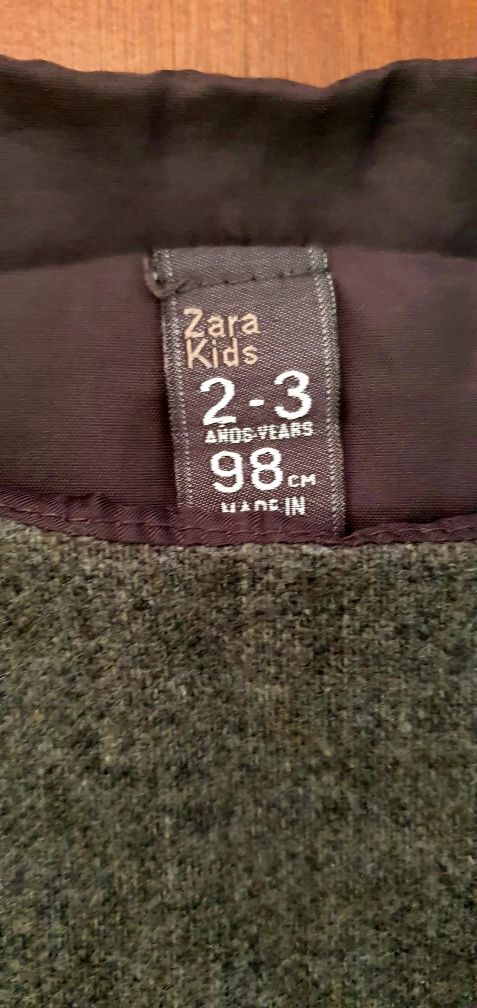 Vestido Zara 2-3 anos