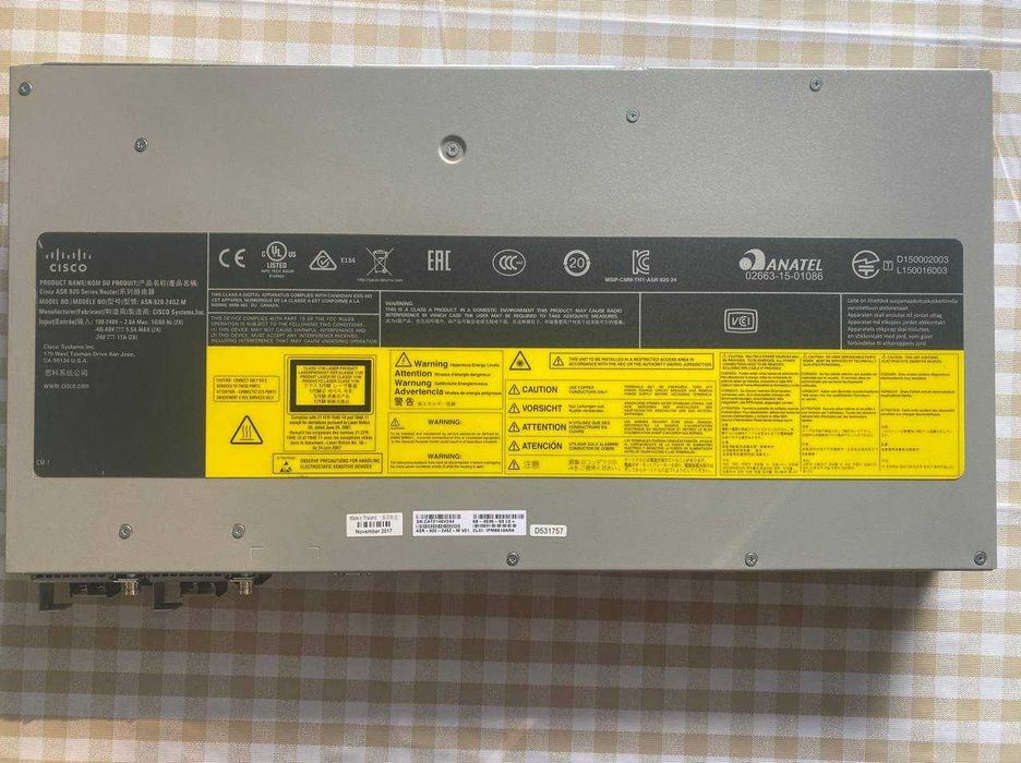 Маршрутизатор Cisco ASR-920-24SZ-M | Професійне мережеве обладнання