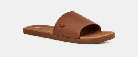 Шкіряні шльопки слайди UGG BENNISON SLIDE II розмір US9 (42)