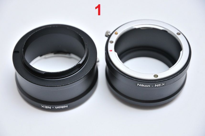 Nikon F-NEX, Canon EOS-NEX Адаптер, переходник SONY Nex Металл кольцо