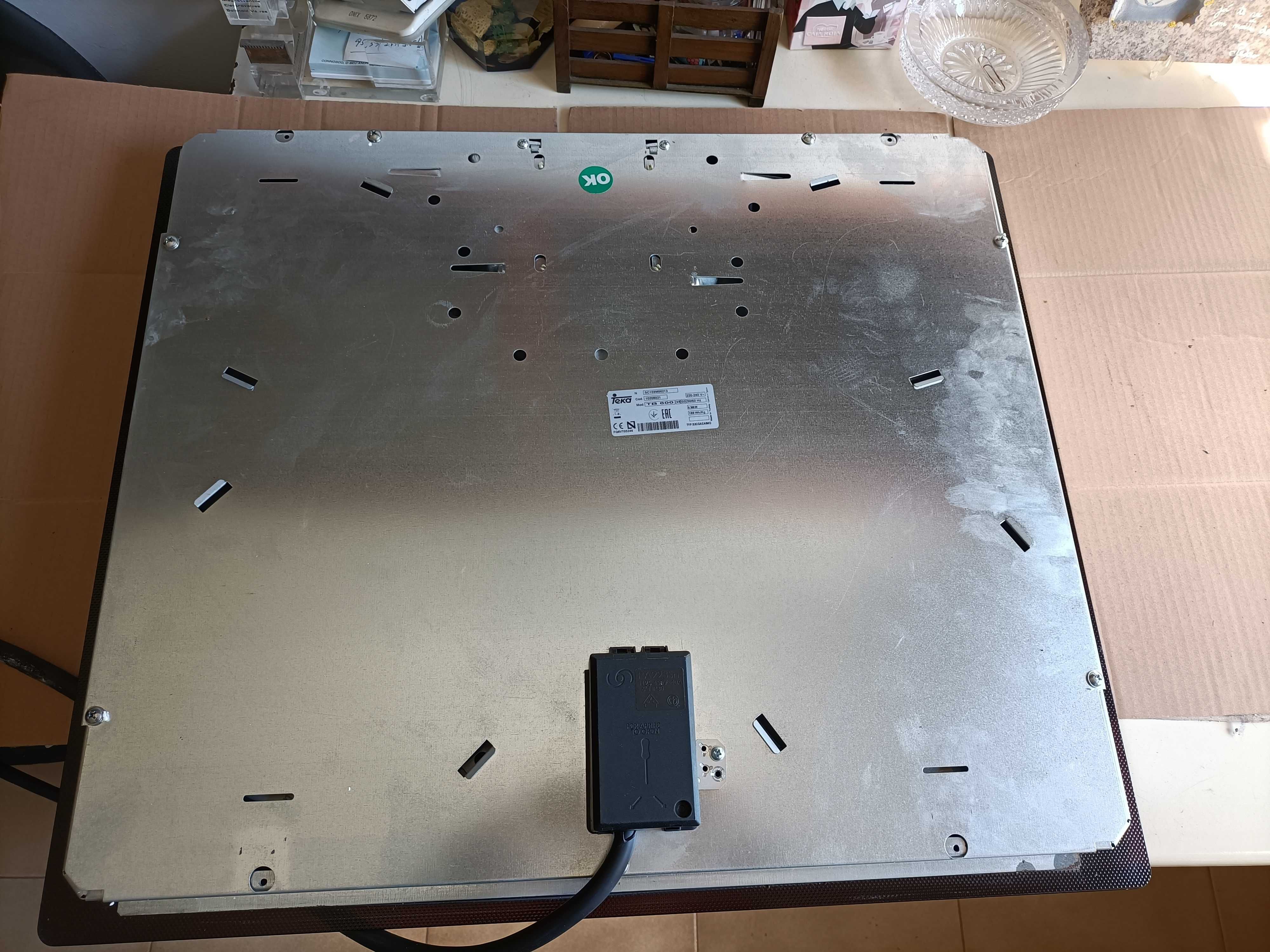 Placa Teka com 2 discos avariados