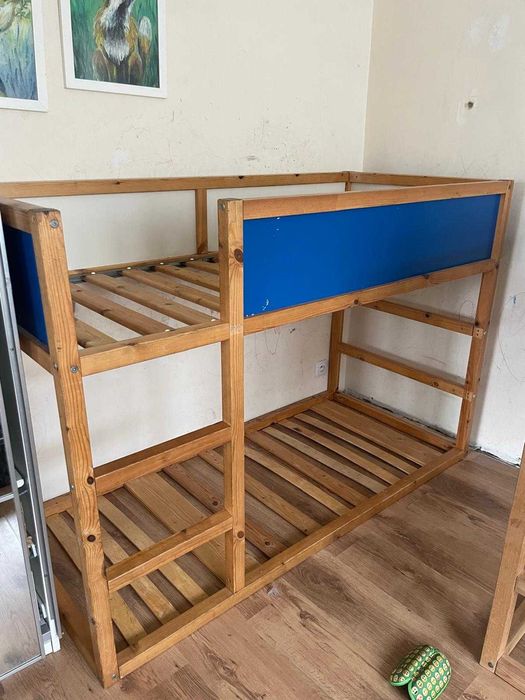 Łóżko Ikea Kura 70x160 przerabiane