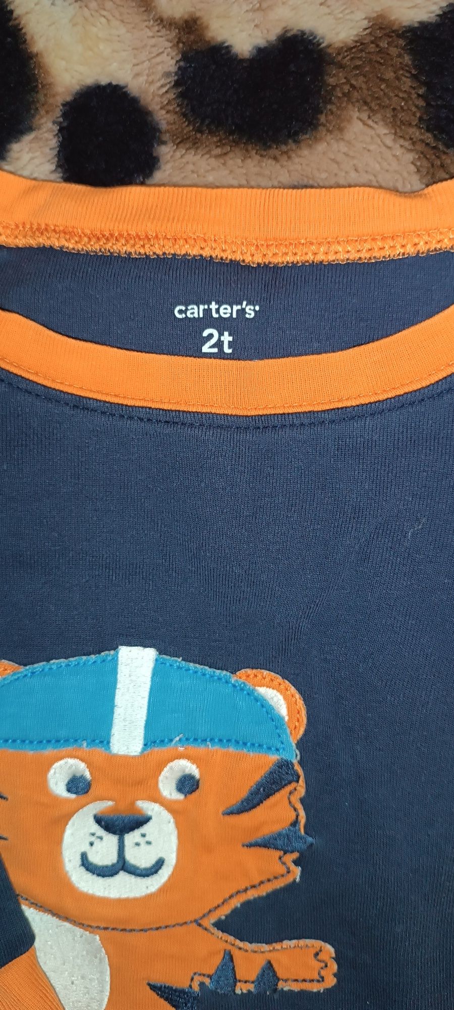 Флісова піжама утеплений реглан Картерс Carter's 2t 24 міс
