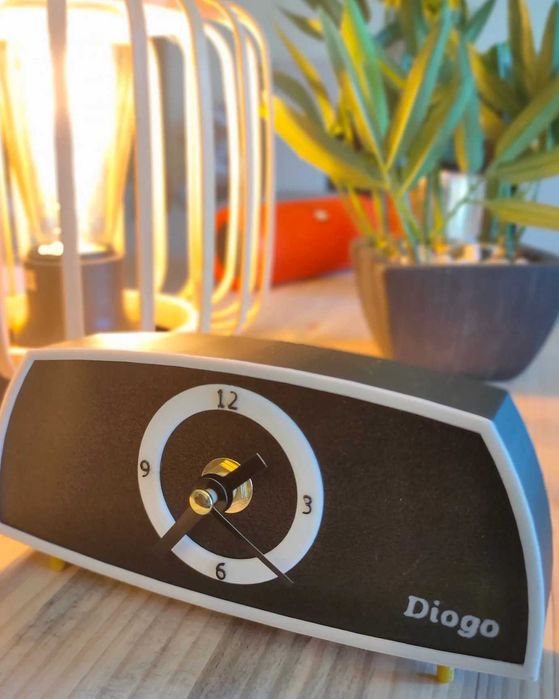 Relógio personalizável - Vintage