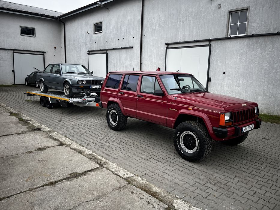 Laweta przyczepa wynajem wynajmę Piaseczno wypożyczalnia DMC 2500kg