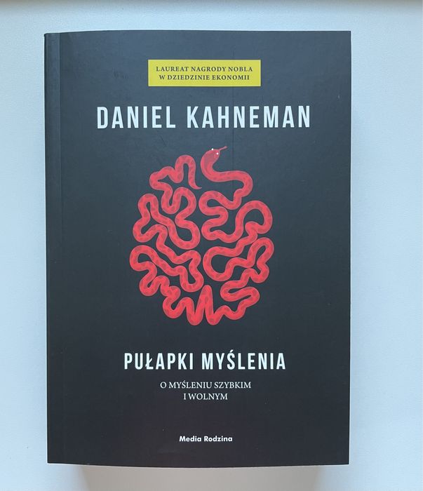 Książka Pułapki myślenia Daniel Kahneman NOWA