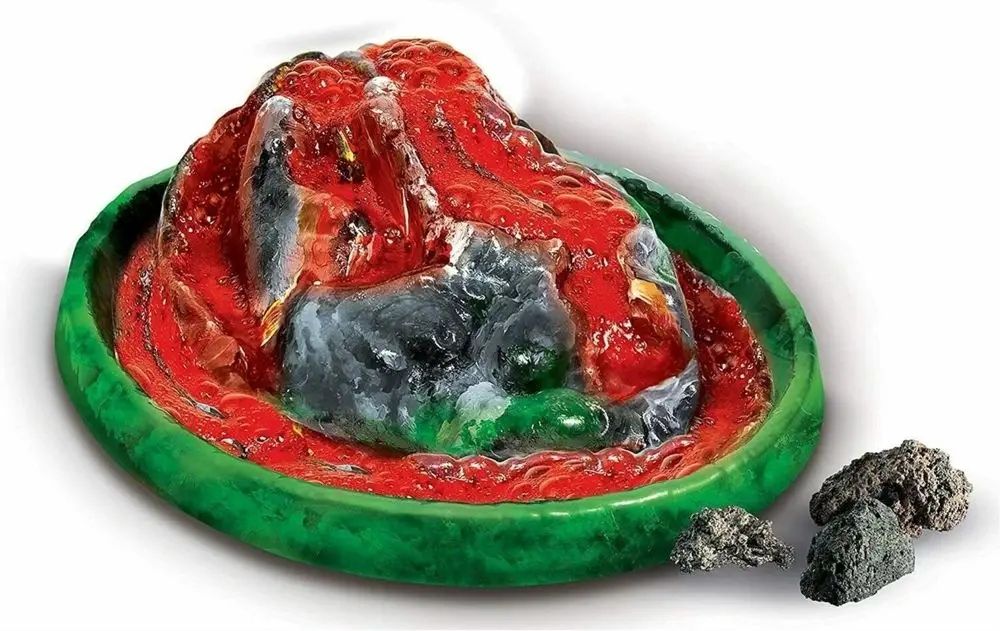 WULKAN szkolne doświadczenia Clementoni Science - Ziemie i wulkany