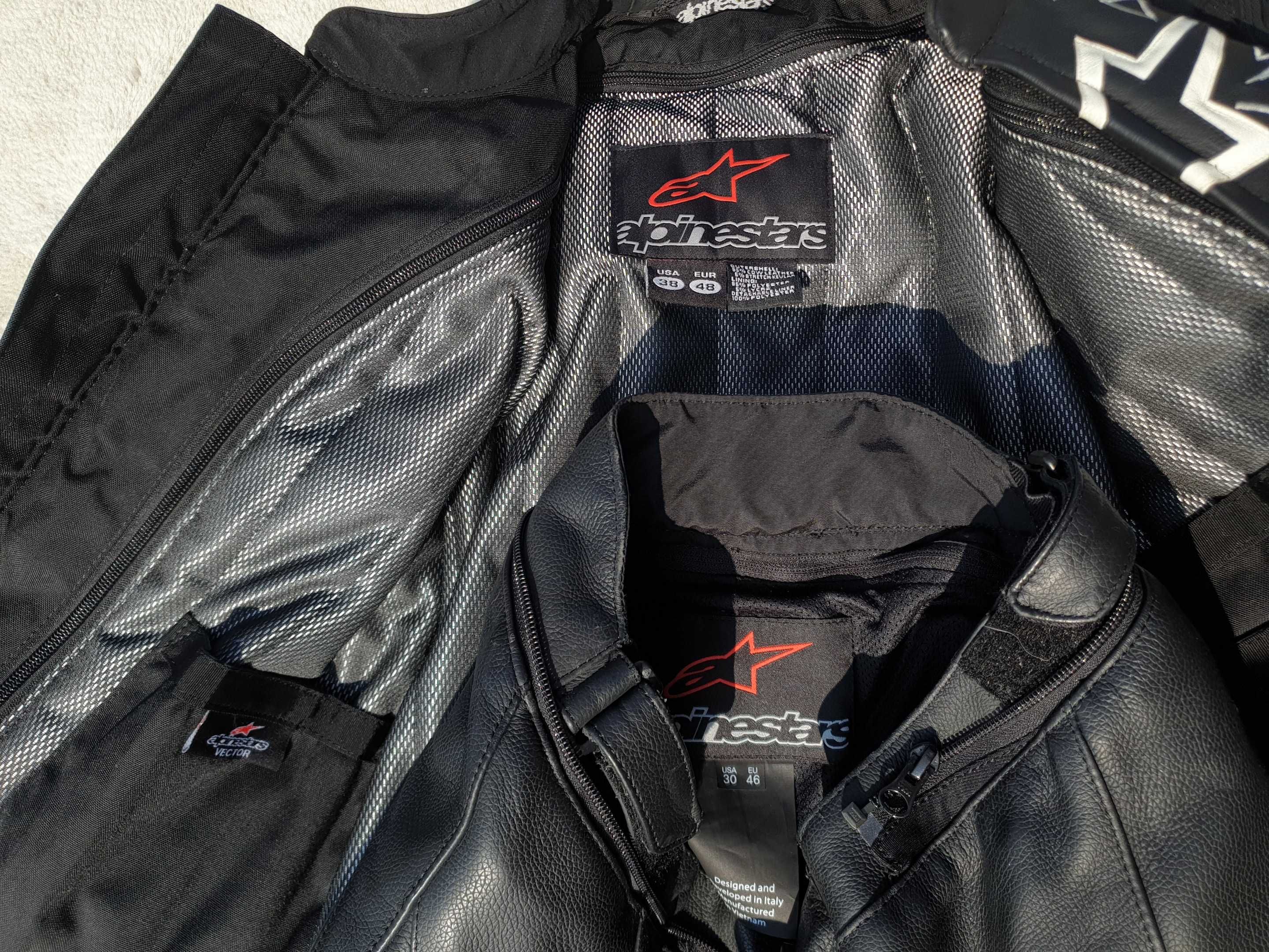 wys 29.07 Alpinestars Vector 48 - 46 short męski kombinezon motcyklowy