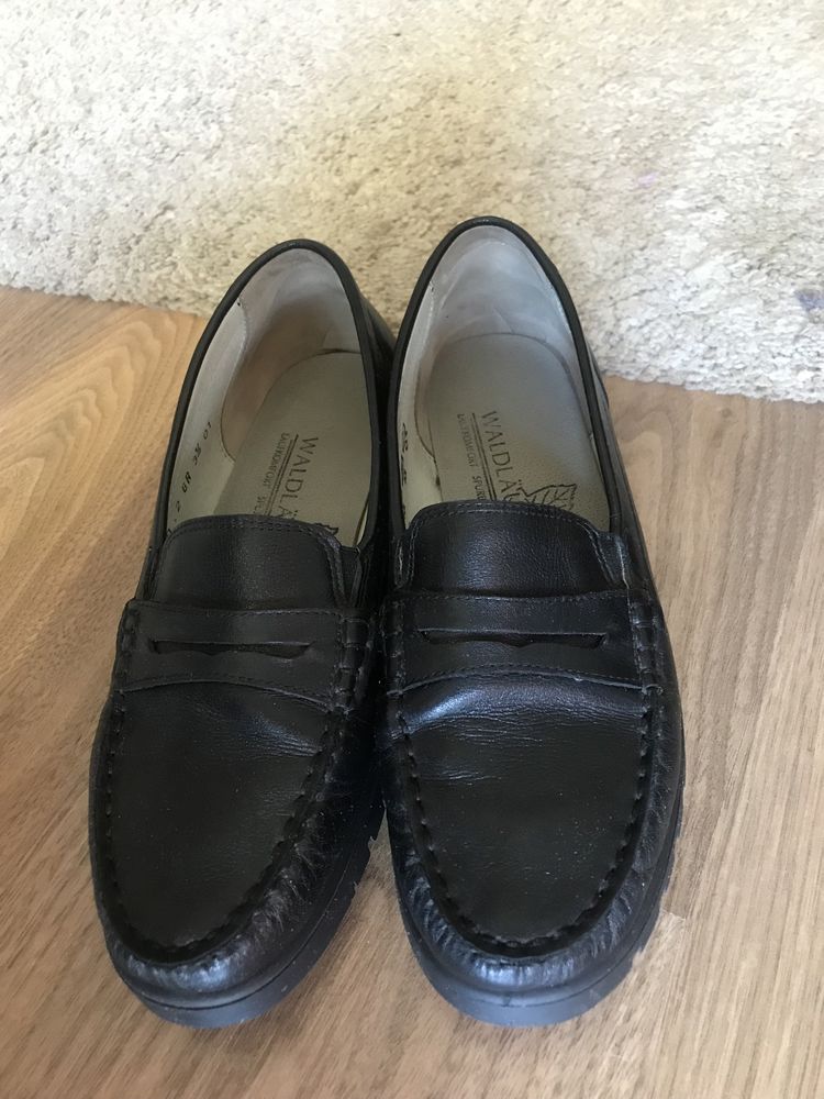 Mokasyny, idealne, Ara,Ecco,37,skóra,czarne