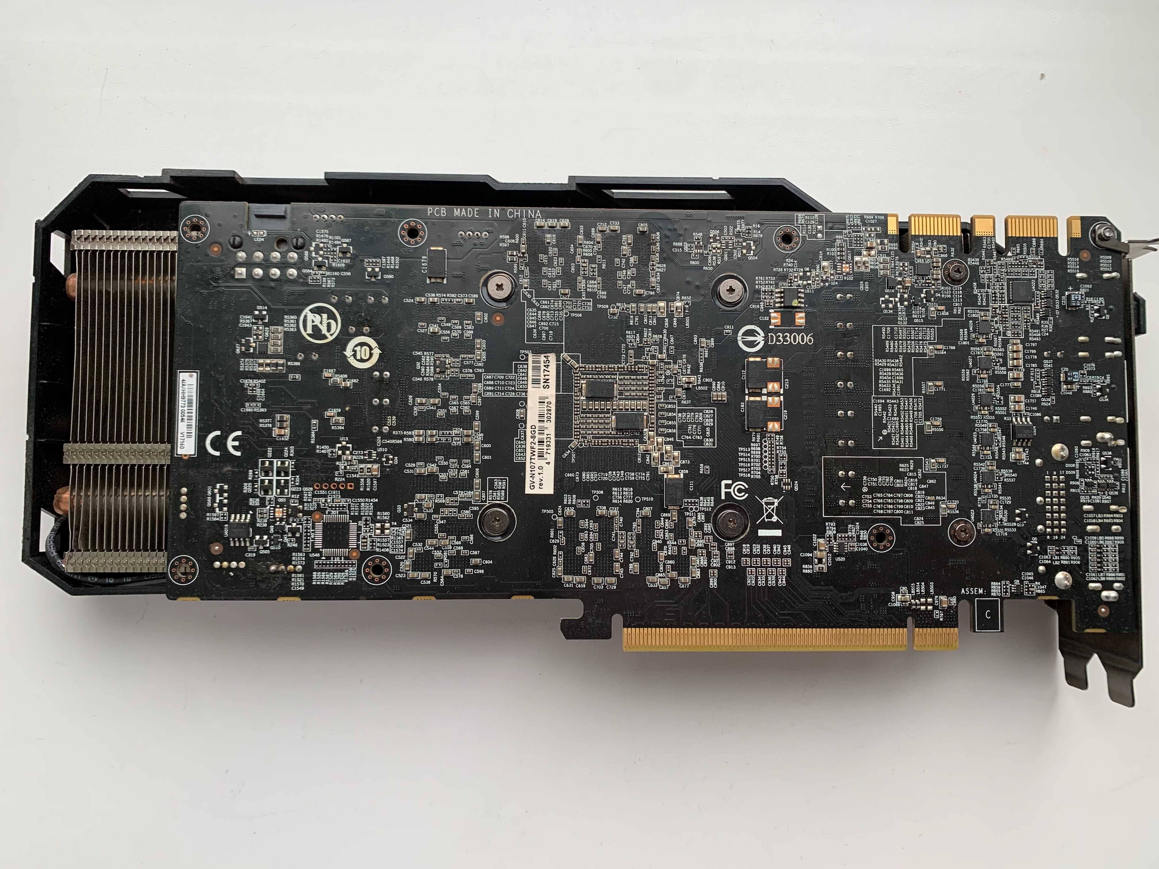 Відеокарта Gigabyte GeForce GTX 1070 Ti Gaming 8192MB GDDR5 (256bit)