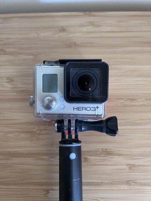 Go pro Hero 3+ com acessórios
