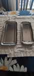 Travessas retangulares inox