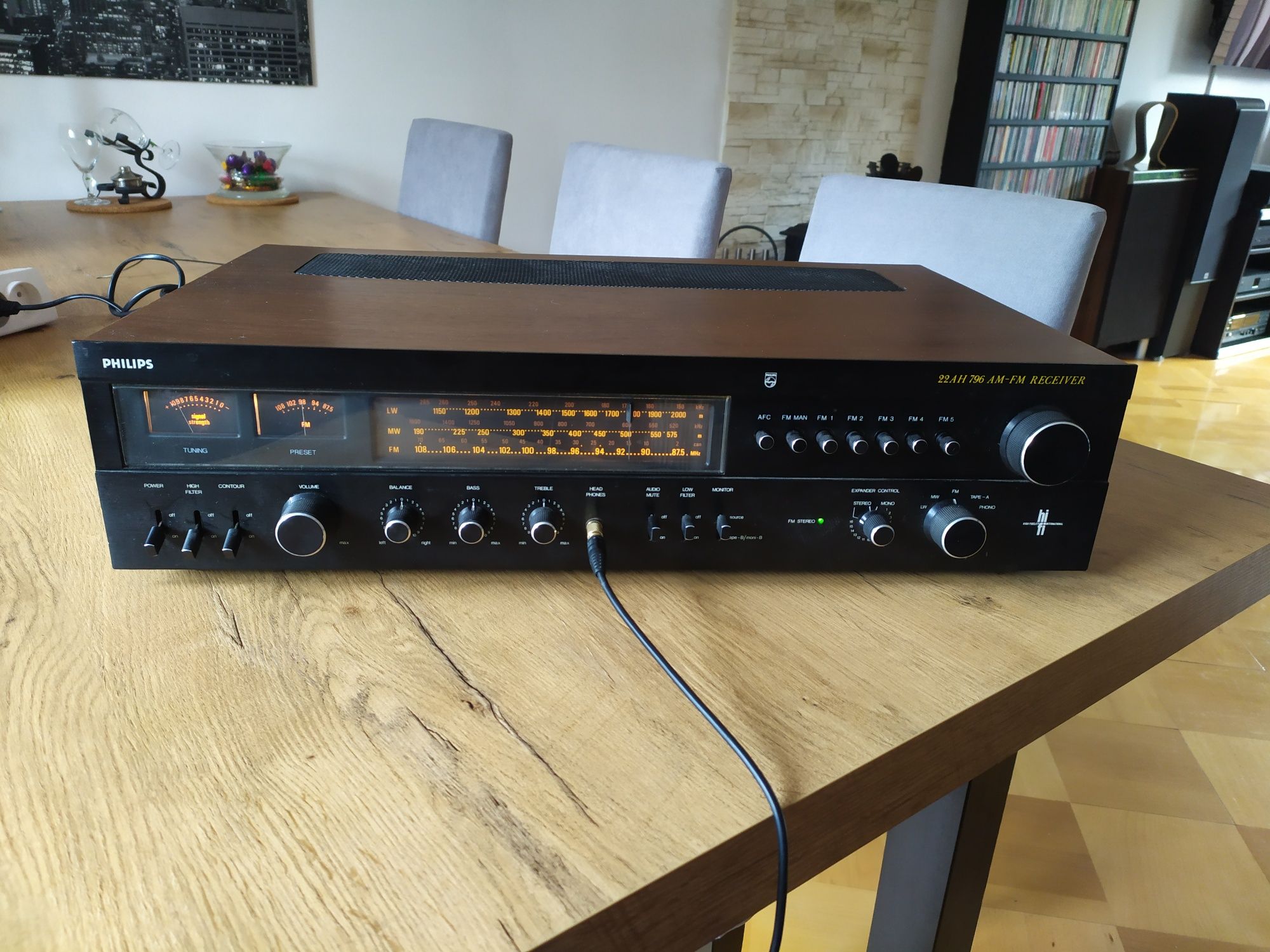 Amplituner Philips 22HA 796 AM-FM Receiver Holand