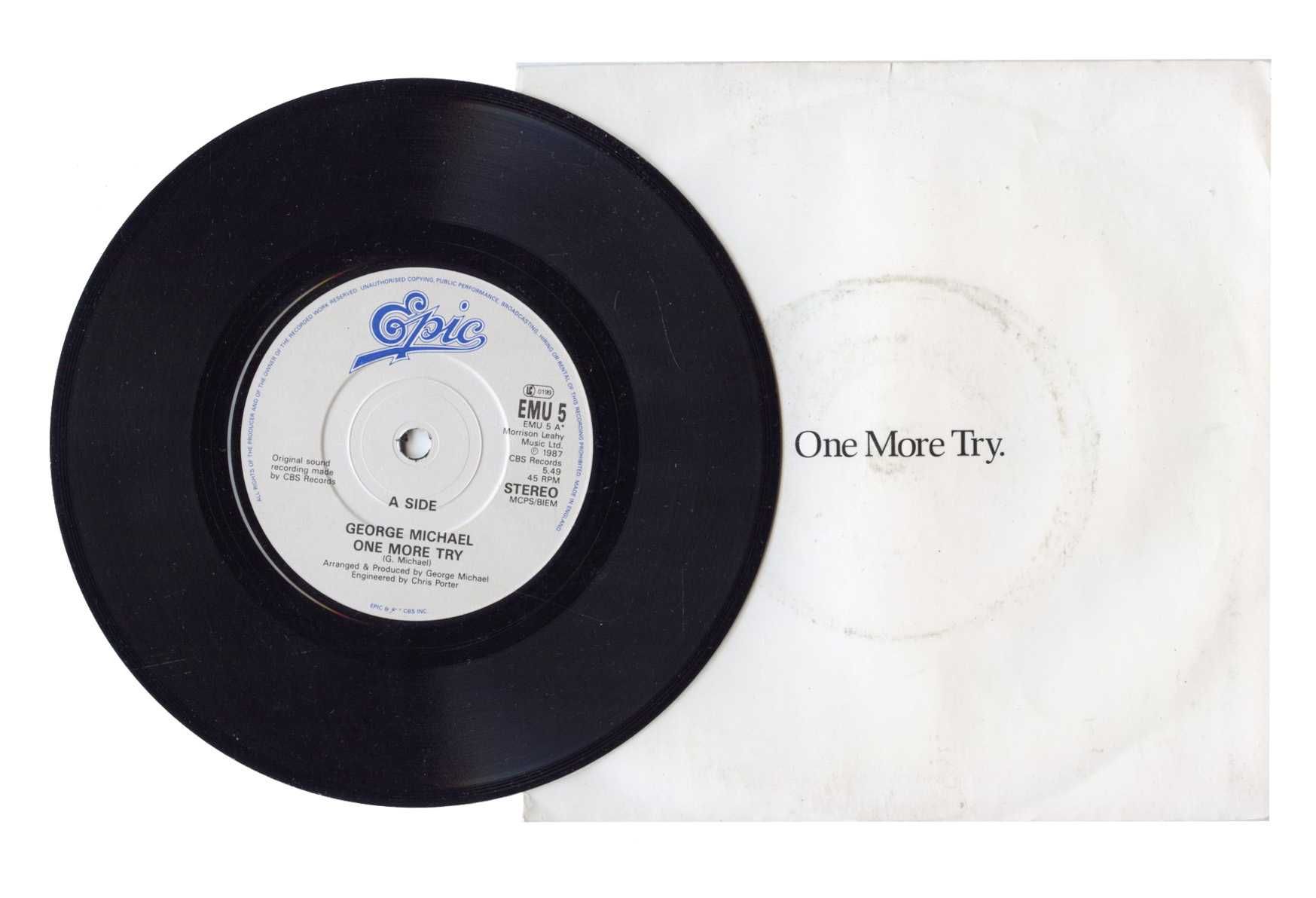 George Michael – One More Try / Look at Your Hands
Winyl 7" bdb-