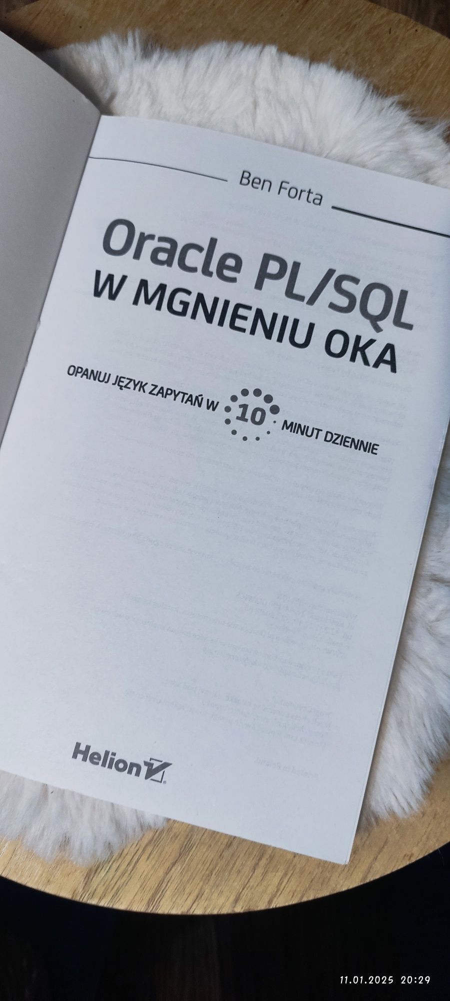 Podręcznik Oracle PL/SQL w mgnieniu oka, autor Ben